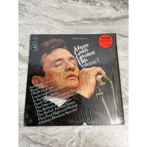 Johnny Cash Greatest Hits Volume 1 Original Vinyl LP Columbia